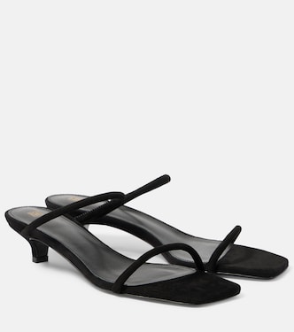 Sandali Minimalist 35 in suede | Toteme