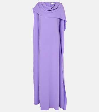 Robe aus Georgette | Oscar de la Renta