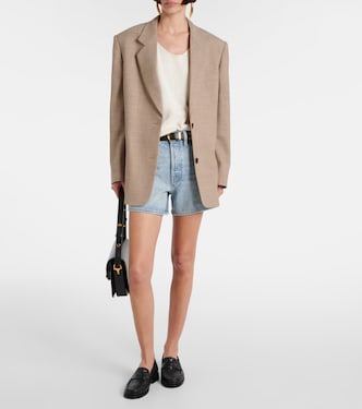 Parker mid-rise denim shorts | Agolde