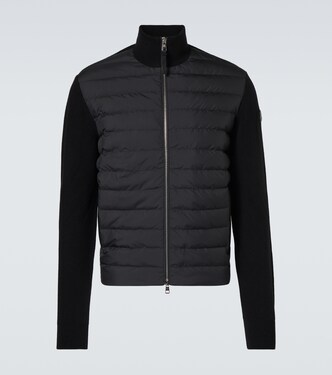 Daunenjacke aus Wolle und Kaschmir | Moncler