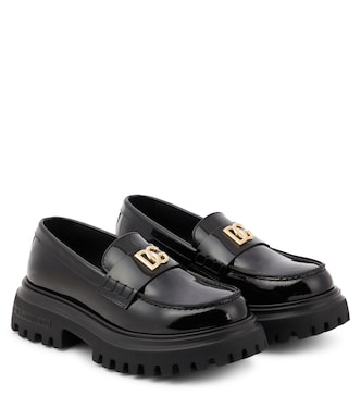 Loafers aus Lackleder | Dolce&Gabbana Kids