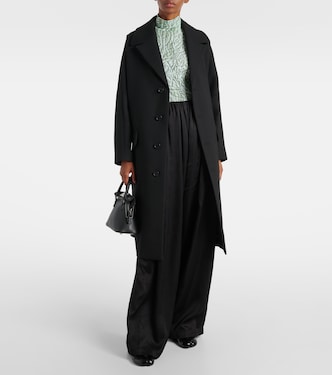 Pantaloni a gamba larga e vita media | MM6 Maison Margiela