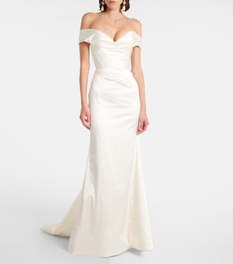Robe longue de mariée Nova Cora en satin | Vivienne Westwood