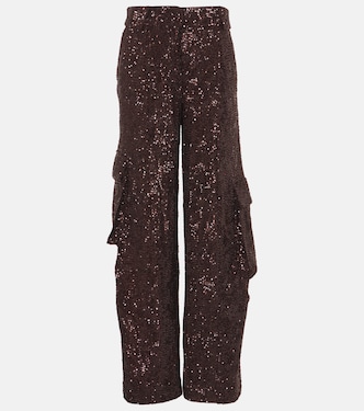 Sequined cargo pants | Rotate
