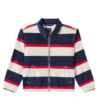 Bayport striped cotton windbreaker | Polo Ralph Lauren Kids
