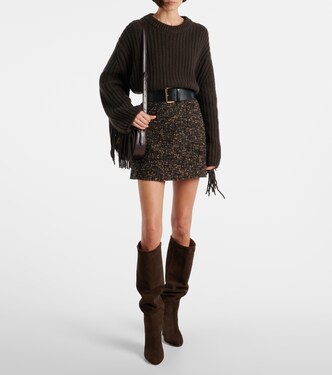 Coci wool-blend tweed miniskirt  | Blazé Milano