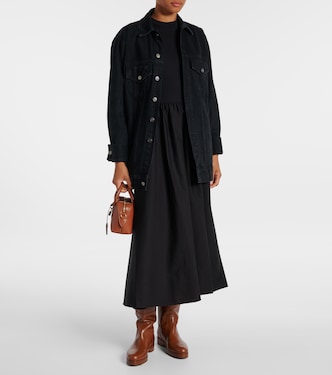 Cotton jersey midi dress | Polo Ralph Lauren