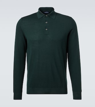 Wool polo sweater | Thom Sweeney