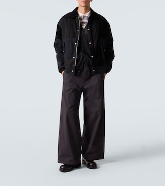 Patchwork wool cardigan | Comme des Garçons Homme