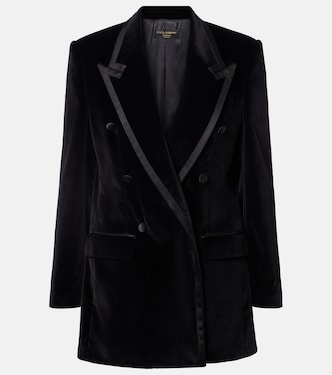 Smokingjacke aus Samt | Dolce&Gabbana