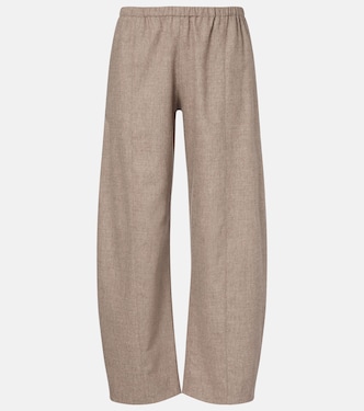 Weite Hose Clover aus Baumwolle | Khaite