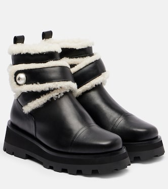 Meena leather ankle boots | Jimmy Choo