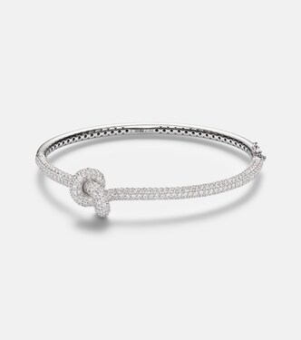 Bracelet Legacy Knot en or blanc 18 ct et diamants | Engelbert