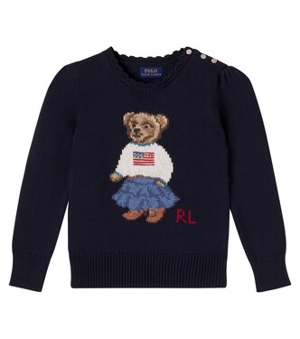 Pullover Polo Bear in cotone | Polo Ralph Lauren Kids