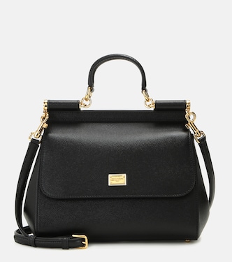 Borsa Sicily Medium in pelle | Dolce&Gabbana