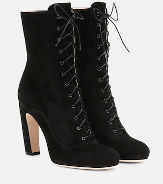 Suede ankle boots | Miu Miu