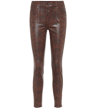 Jeans skinny Alana a stampa serpente | J Brand