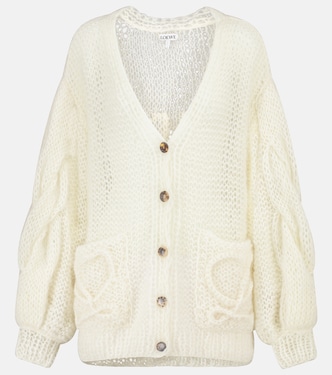Cardigan aus einem Mohairgemisch | Loewe