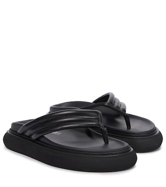 Zehensandalen Alton aus Leder | The Attico