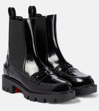 Montezu leather ankle boots | Christian Louboutin