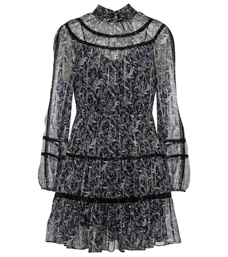 Rahla silk-blend mini dress | Veronica Beard