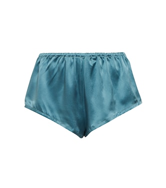 Shorts Venice in raso di seta | Asceno
