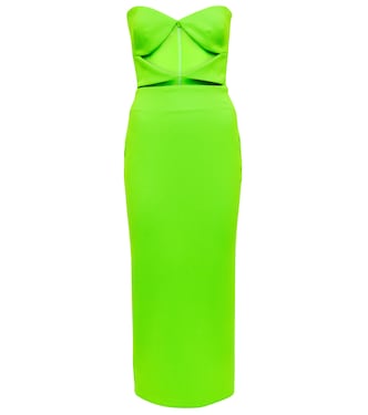 Hale cutout crêpe midi dress | Alex Perry