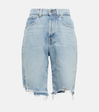 Andy distressed denim shorts | 7 For All Mankind
