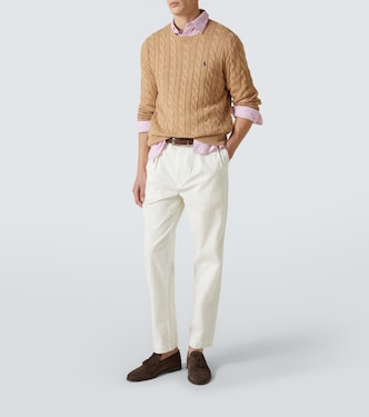 Pullover in cotone a trecce | Polo Ralph Lauren