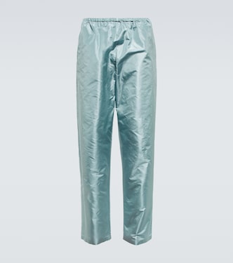 Silk wide-leg pants | Prada