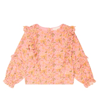 Top en coton à fleurs | Louise Misha