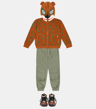 Sudadera de jersey de algodón estampada | Stella McCartney Kids