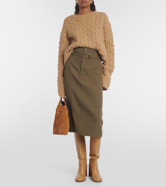 Falda midi de lana | Tod's