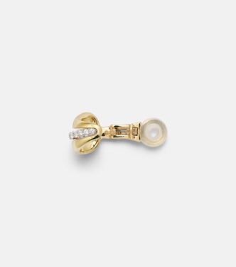 Bijou d'oreille Whisper en or 18 ct et diamants | Yeprem