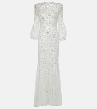 Bridal Robe Hedda mit Kristallen | Jenny Packham