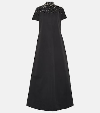 Robe longue en coton mélangé | Staud