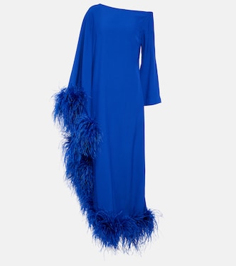 Ubud Extravaganza feather-trimmed gown | Taller Marmo