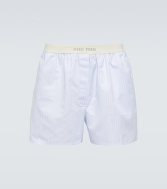 Boxershorts aus Baumwollpopeline | Miu Miu