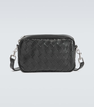 Messenger Bag Mini Intrecciato aus Leder | Bottega Veneta