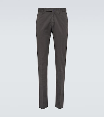 Pantalones slim de mezcla de algodón | Incotex