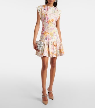 Robe Harmony en lin à fleurs | Zimmermann