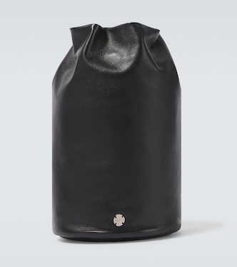 Sporty leather pouch | The Row