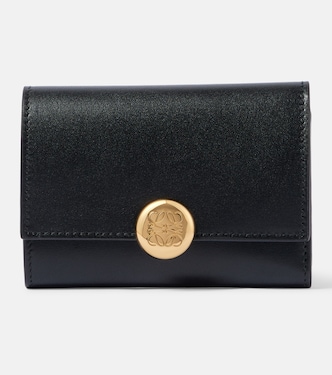 Pebble leather wallet | Loewe