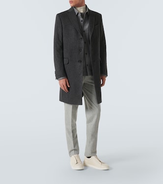 Abrigo de mezcla de lana y cachemir | Zegna