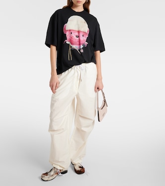 Pantalon ample en coton mélangé | Acne Studios