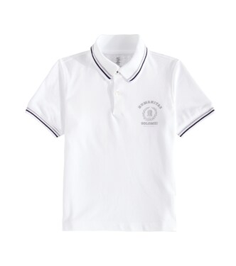 Polo in cotone | Brunello Cucinelli Kids