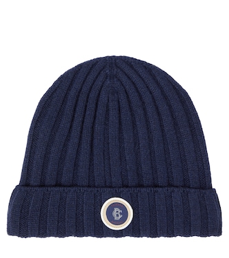 Berretto in maglia di cotone a coste | Brunello Cucinelli Kids