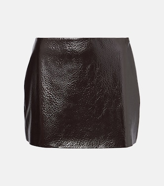 Minifalda Mary de piel sintética | The Frankie Shop