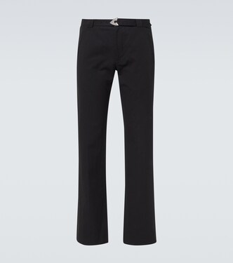 Gerade Hose Arrow aus einem Baumwollgemisch | McQueen