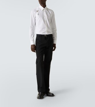 Gerade Hose Arrow aus einem Baumwollgemisch | McQueen